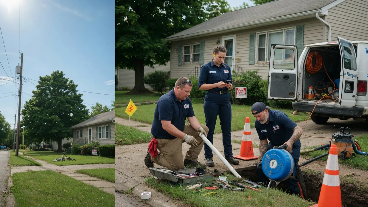Sewer Line Repair in Farmington, IA near me